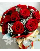1 Dozen Ecuadorian Red Roses
