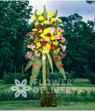 Inaugural Flower Standee 2 Inaugural Flower Standee 2