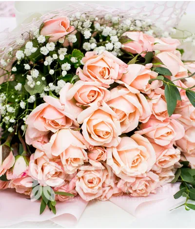 Gorgeous Bouquet of Local Pink Roses Gorgeous Bouquet of Local Pink Roses