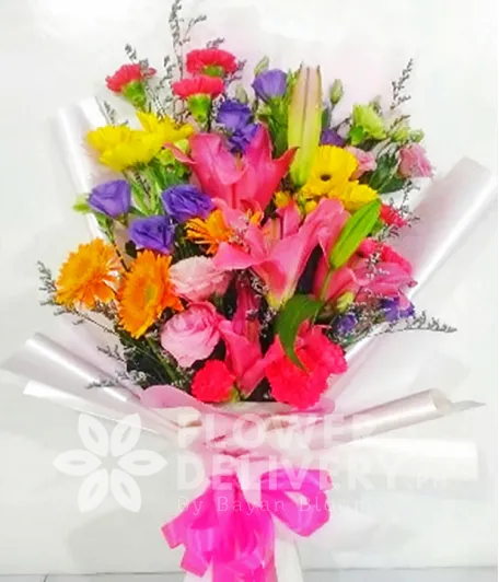 Arm Bouquet of Assorted Flowers
