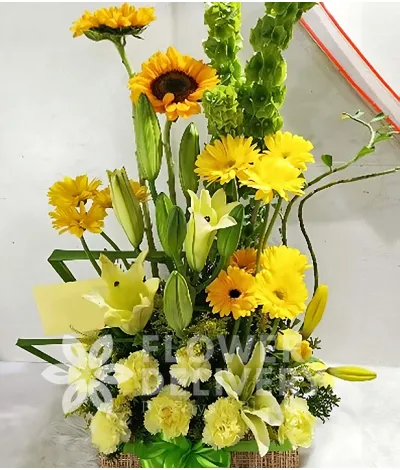 Mixed Yellow Flowers
