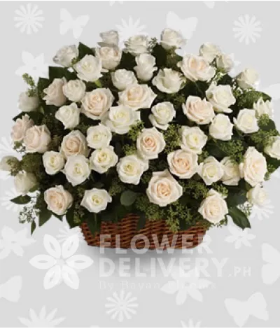 Bountiful Rose Basket