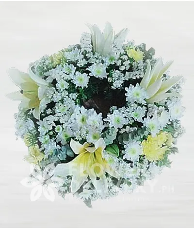 Purity Urn Flower Arrangement Purity Urn Flower Arrangement