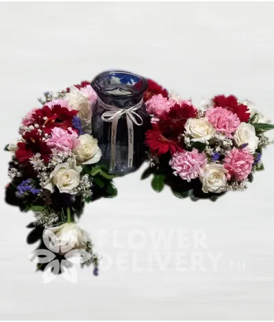 Sincerity Mixed Urn Flower Arrangement Sincerity Mixed Urn Flower Arrangement